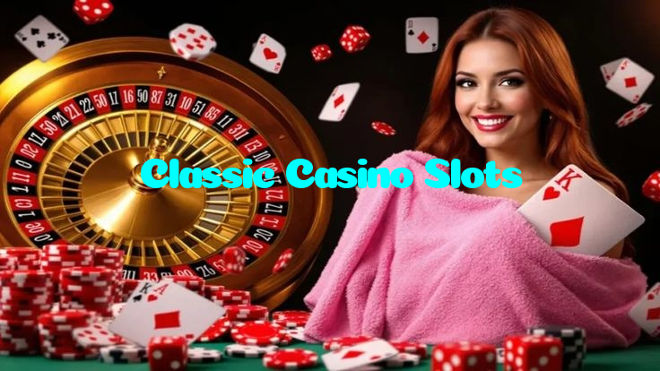 Classic Casino Slots casino presented on mobile device in Pakistan with slots and live games